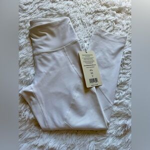 90 Degrees by Reflex White Leggings 7/8” Length High Waist Size XS